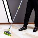 Royalford Foldable Broom With Telescopic Steel Pole - Pp+Trp+Steel Floor Cleaning Brush - SW1hZ2U6NDIwNzQ0