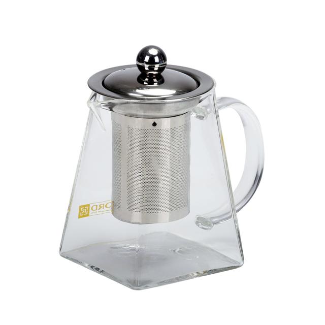 إبريق شاي زجاجي 550 مل  Royalford Glass Tea Pot - SW1hZ2U6NDIwMzM4