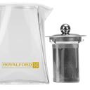 إبريق شاي زجاجي 550 مل  Royalford Glass Tea Pot - SW1hZ2U6NDIwMzU2