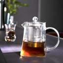 إبريق شاي زجاجي 550 مل  Royalford Glass Tea Pot - SW1hZ2U6NDIwMzQ0
