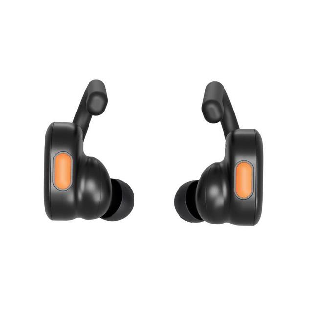 Skullcandy Push Active True Wireless In-Ear Headphones - True Black/Orange - SW1hZ2U6MzU3NTk1