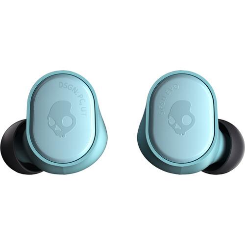 Skullcandy Sesh Evo True Wireless In-Ear Earphones - Bleached Blue - SW1hZ2U6MzU3ODEy