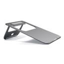 حامل للابتوب فضي Aluminum Laptop Stand Lighweight and Portable Compatible with Apple MacBook من Satechi - SW1hZ2U6MzYyOTc1