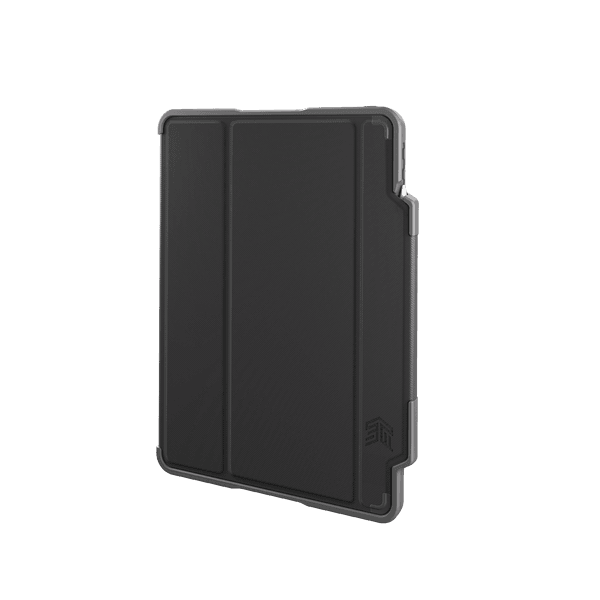 كفر ايباد اسود DUX PLUS for Apple iPad Air 10.9" 4th Gen Ultra Protective Case Clear Transparent Back من STM - SW1hZ2U6MzYzMTQ5