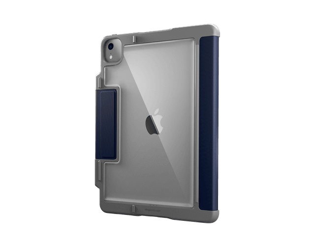 كفر ايباد كحلي RUGGED PLUS for Apple iPad Air 4th Gen 10.9" Ultra Protective Case Clear Transparent Back من STM - SW1hZ2U6MzYzMDg3
