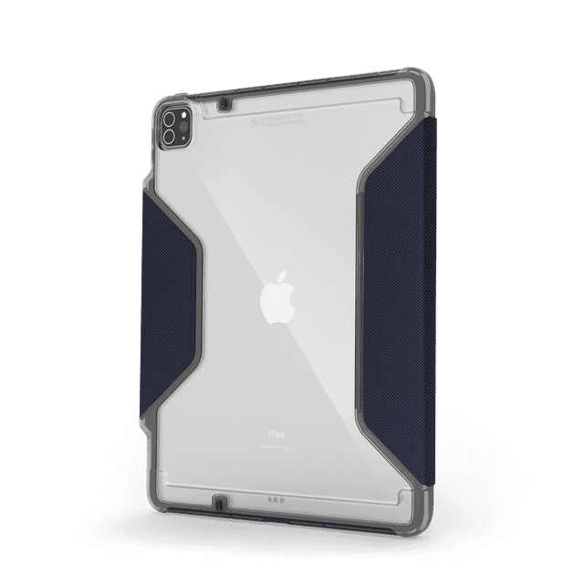 كفر ايباد ازرق داكن DUX PLUS for Apple iPad Pro 11 3rd-1st Gen Ultra Protective Case Clear Transparent Back من STM - SW1hZ2U6MzYzMTM1