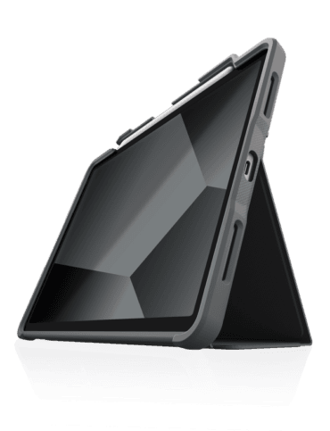 كفر ايباد اسود DUX PLUS for Apple iPad Air 10.9" 4th Gen Ultra Protective Case Clear Transparent Back من STM