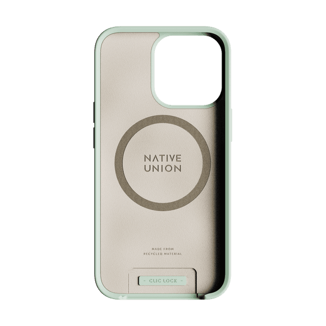 كفر سيلكون لهاتف iPhone 13 Pro  لون فيروزيClic Pop Magnetic Case for Apple iPhone 13 Pro - Native Union - SW1hZ2U6MzYyOTYx