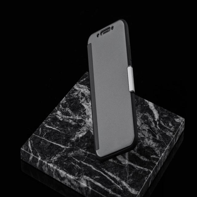 Moshi - Stealthcover Gunmetal Gray for iPhone XS/X - SW1hZ2U6MzYzMDcz