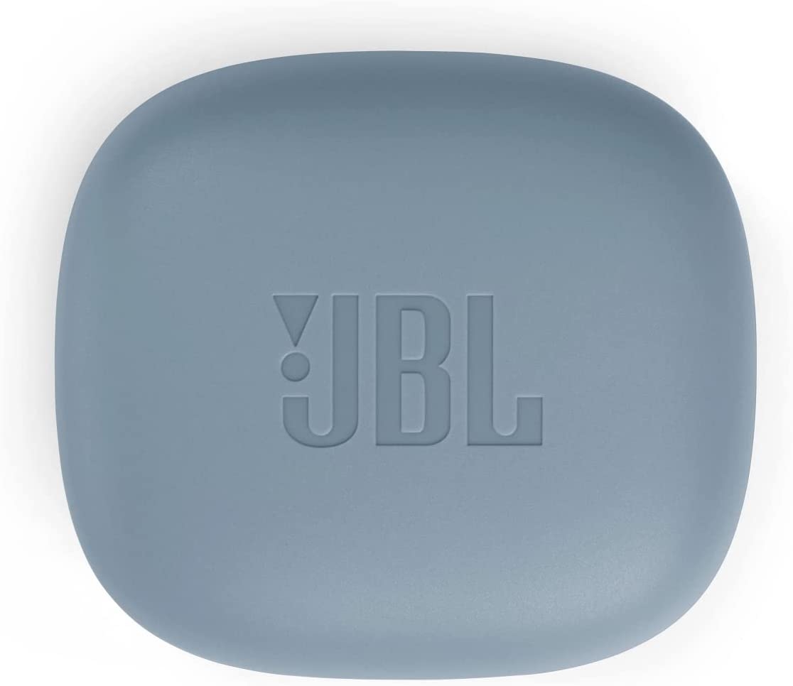سماعات جي بي إل اللاسلكية اللون الأزرق JBL Wave 300TWS True Wireless