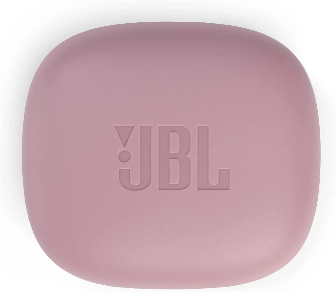 سماعات جي بي إل اللاسلكية اللون الزهر | JBL Wave 300TWS True Wireless