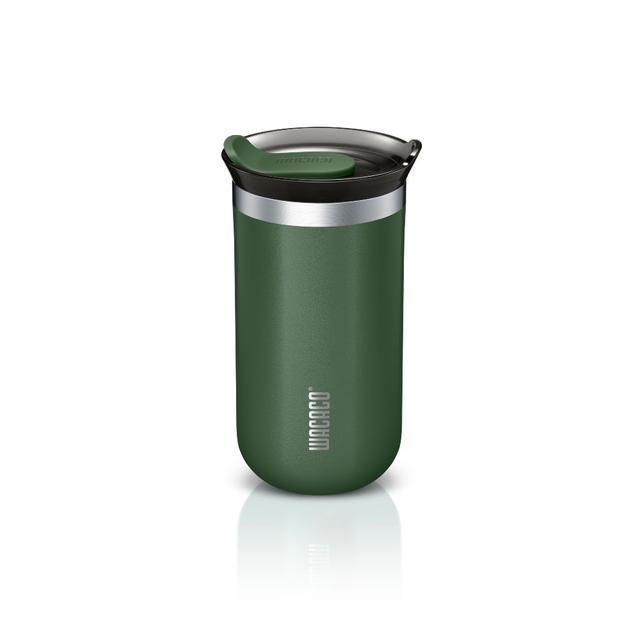 Wacaco OCTAROMA Vacuum Insulated Mug (300ml) - Double Wall Stainless Steel Vacuum Insulated Coffee Travel Mug with Leakproof Drinking Lid - Green - SW1hZ2U6MzYzNDkw