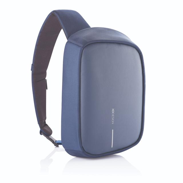 XD Design XD-Design Bobby Sling Anti-Theft Backpack - Tablet Travel Bag, Hidden Zipper, Cut Resistant, RFID Protected Pocket, w/ USB charging port, Multi Compartments & Water Replellant - Blue - SW1hZ2U6MzYzNTgw