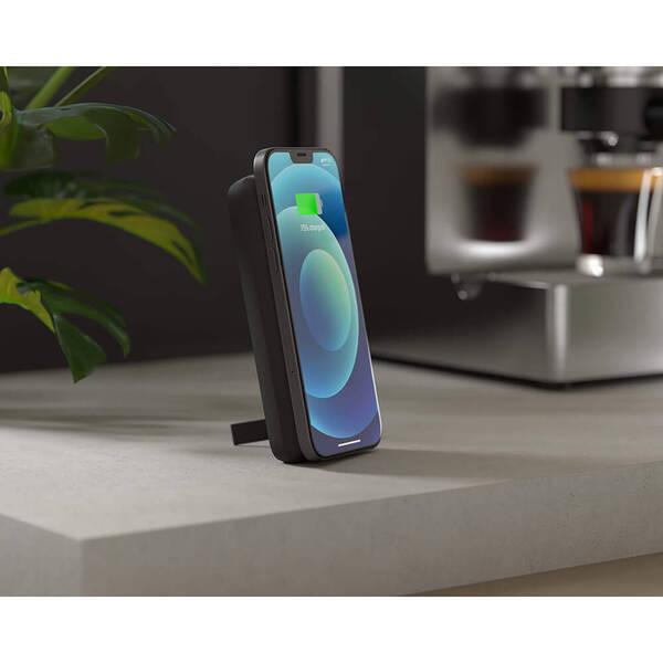 Zens Power Bank w/ Stand (10K mAh) - MagSafe Compatible Wireless Charging with fast USB-C Input/Output, Built-in Stand in either Landscape or Portrait View - SW1hZ2U6MzYzNjQ3