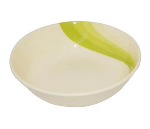 Royalford 7.5-Inch Melamine Ware Super Rays Serving Bowl - Portable, Lightweight Breakfast Cereal - SW1hZ2U6NDAwOTY2