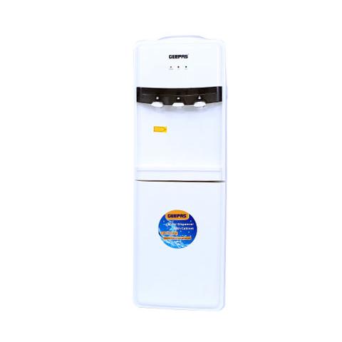 مبرد مياه كهربائي بقوة 500 واط Hot & Cold Water Dispenser With Cabinet - Geepas