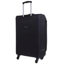 طقم حقائب سفر 3 حقائب مادة البوليستر بعجلات دوارة (20 ، 24 ، 28) بوصة أسود PARA JOHN – Travel Luggage Suitcase, Set of 3 – Trolley Bag, Carry On Hand Cabin Luggage Bag - SW1hZ2U6NDM3NjYy