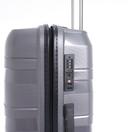 طقم حقائب سفر 3 حقائب مادة ABS بعجلات دوارة (20 ، 24 ، 28) بوصة رمادي PARA JOHN - Travel Luggage Suitcase Set of 3 - Trolley Bag, Carry On Hand Cabin Luggage Bag - Lightweight (20 ، 24 ، 28) inch - SW1hZ2U6NDM3ODM5