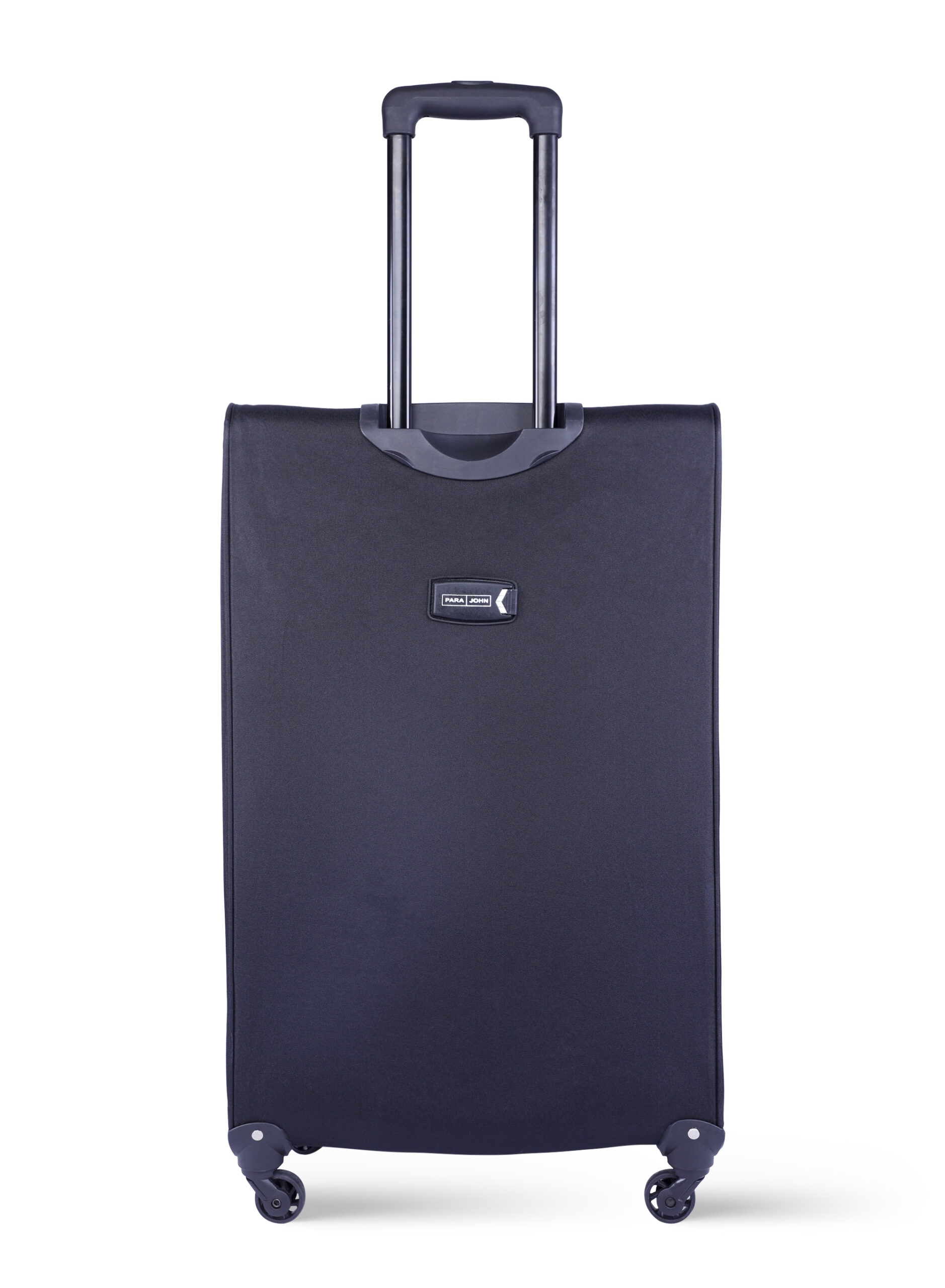 طقم حقائب سفر 3 حقائب مادة PP بعجلات دوارة (20 ، 24 ، 28) بوصة أسود PARA JOHN – Travel Luggage Suitcase, Set of 3 – Trolley Bag, Carry On Hand Cabin Luggage Bag