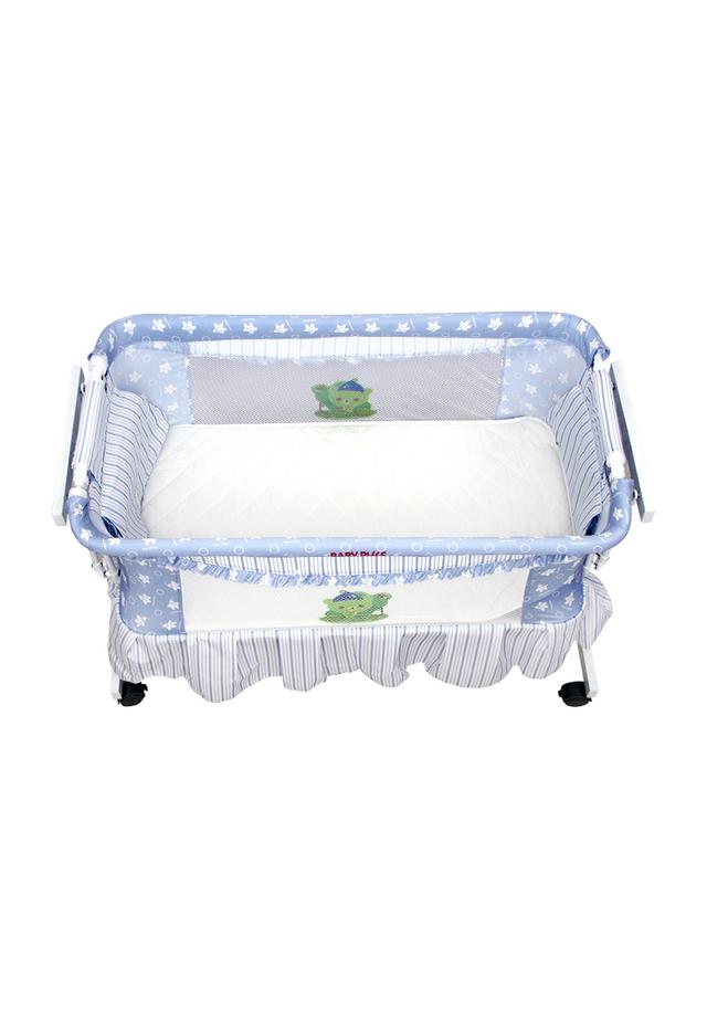 Baby Plus Blue Baby Crib - SW1hZ2U6NDQ0MDcx
