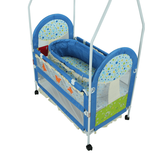 سرير للأطفال مع ناموسية Baby Crib - Height Adjustable - Mosquito Net For Bassinet And Cot - Baby Plus - SW1hZ2U6NDQzOTE3