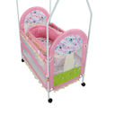سرير للأطفال مع ناموسية زهري  Baby Bed Height Adjustable - Mosquito Net For Bassinet And Cot - Baby Plus - SW1hZ2U6NDQzOTI2