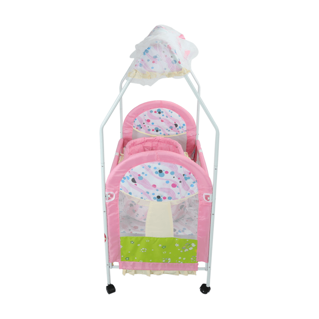 Baby Plus Baby Bed - Baby Crib - Height Adjustable - Mosquito Net For Bassinet And Cot - Optimal - SW1hZ2U6NDQzOTI0