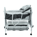 سرير للأطفال مع ناموسية أسود Baby Cradle With Swing Function And Mosquito Net - Baby Plus - SW1hZ2U6NDQzODUy