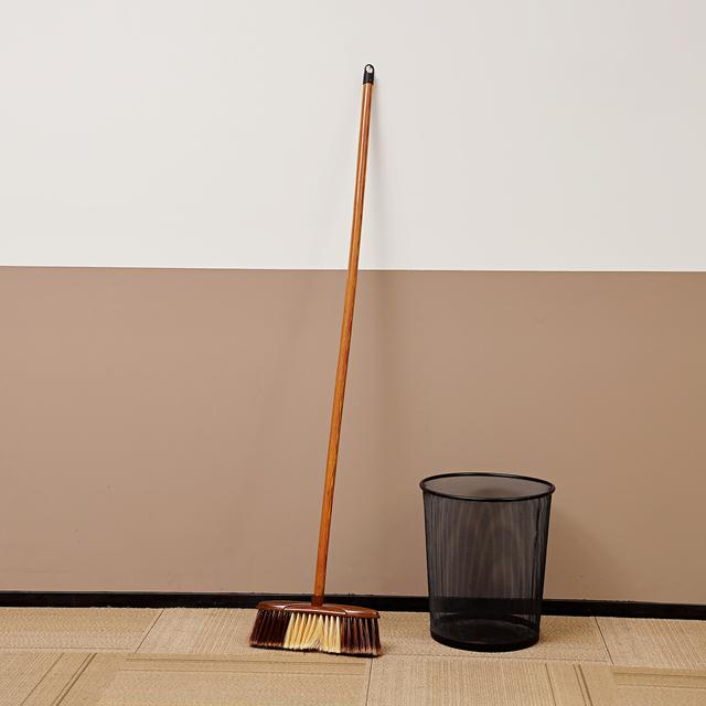 Delcasa Broom With 1.2M Wooden Handle - Indoor Sweeping Broom Brush - The Perfect Indoor Sweeping - SW1hZ2U6NDQ1ODkw