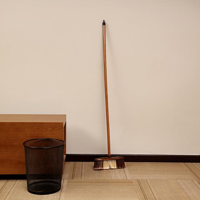 Delcasa Broom With 1.2M Wooden Handle - Indoor Sweeping Broom Brush - The Perfect Indoor Sweeping - SW1hZ2U6NDQ1ODg4
