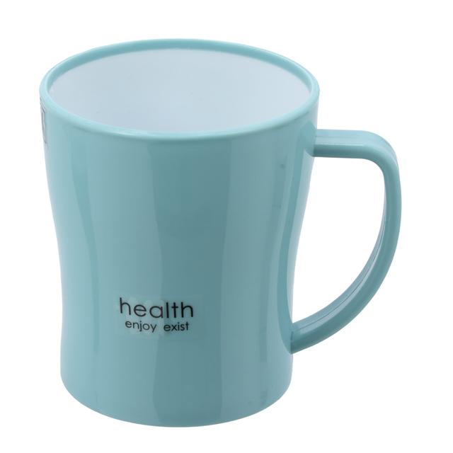 Delcasa Plastic Cup, 400ml Capacity, DC2290 | 100% Food Grade Material | Multi-Use Plastic Coffee Mugs/ Tea Cups/ Cappuccino Cups/ Espresso Cup with Handle - SW1hZ2U6NDQ4NjA2