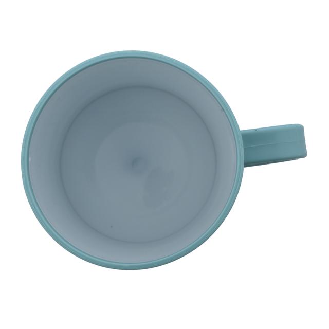 Delcasa Plastic Cup, 400ml Capacity, DC2290 | 100% Food Grade Material | Multi-Use Plastic Coffee Mugs/ Tea Cups/ Cappuccino Cups/ Espresso Cup with Handle - SW1hZ2U6NDQ4NjA4