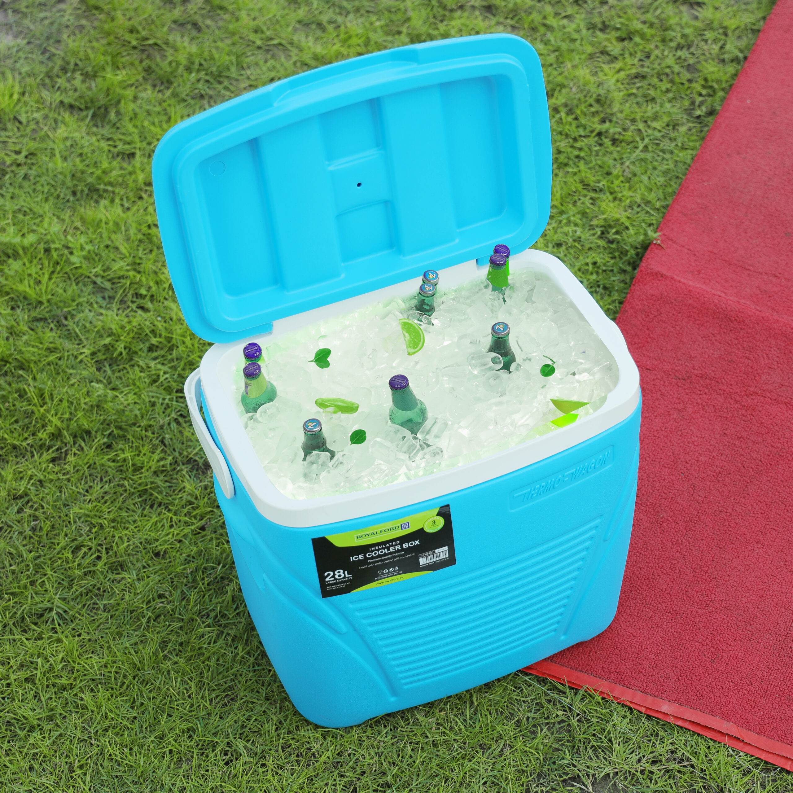 حافظة طعام 20 لتر - ازرق Royalford - Insulated Ice Cooler Box