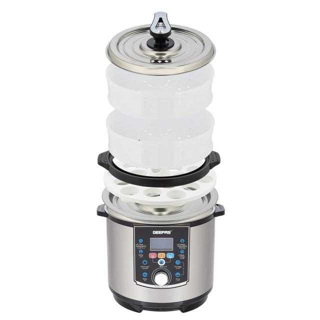 Geepas Electric Pressure cooker - SW1hZ2U6NDQzMzI5