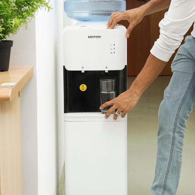 كولر مع ثلاجة صغيرة Krypton Water Dispenser With Refrigerator - SW1hZ2U6NDQ1NDY4