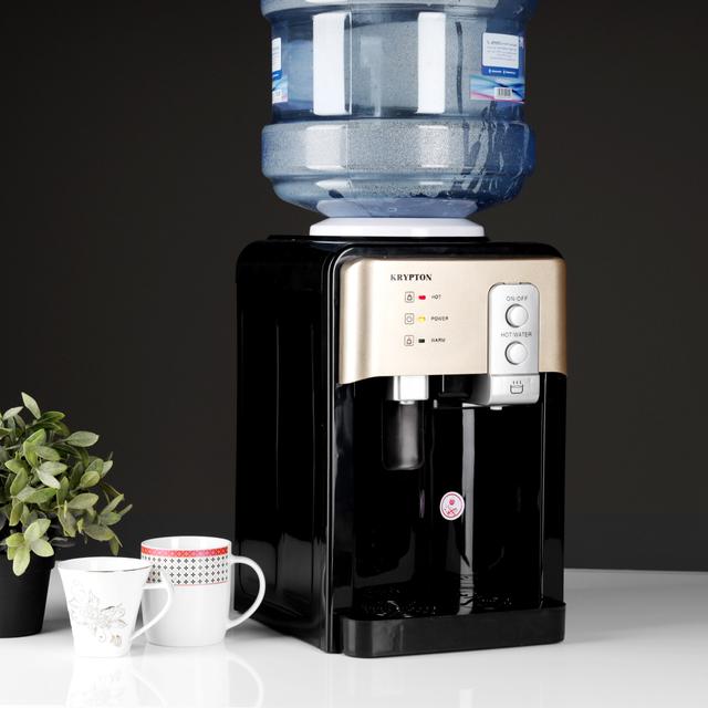 Krypton Hot And Normal Water Dispenser, KNWD6380 | 2 Taps For Normal & Hot Water | Stainless Steel Water Tank & Plastic ABS Housing Water Dispenser | Compact Design Ideal For Homes, Kitchens, Offices, Dorms - SW1hZ2U6NDQ5MTk3