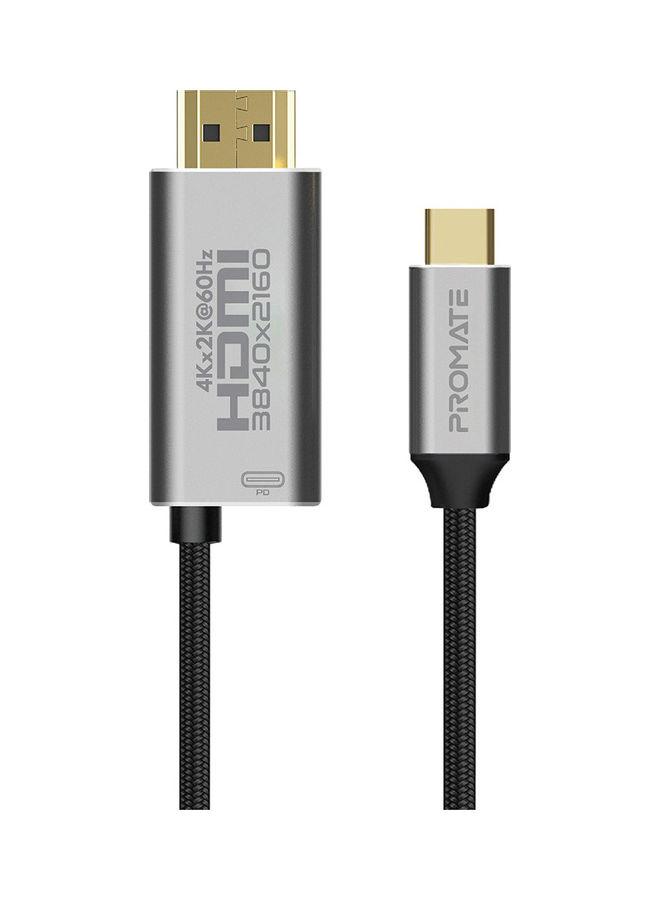 محول USB-C إلى HDMI أسود |  USB-C To HDMI Cable
