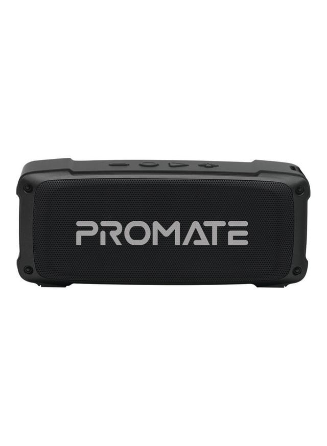 promate Premium 6W HD Rugged Wireless Speaker With 4H Playtime Black - SW1hZ2U6NTEyMzc3