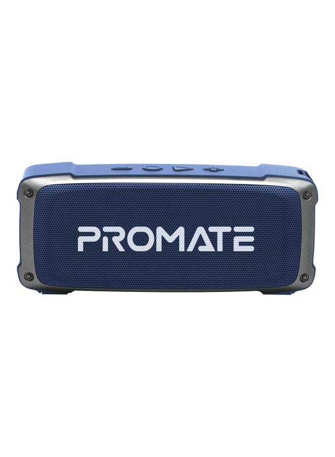 مكبر صوت لاسلكي بقدرة 6 وات أزرق | Promate Premium HD Rugged Wireless Speaker