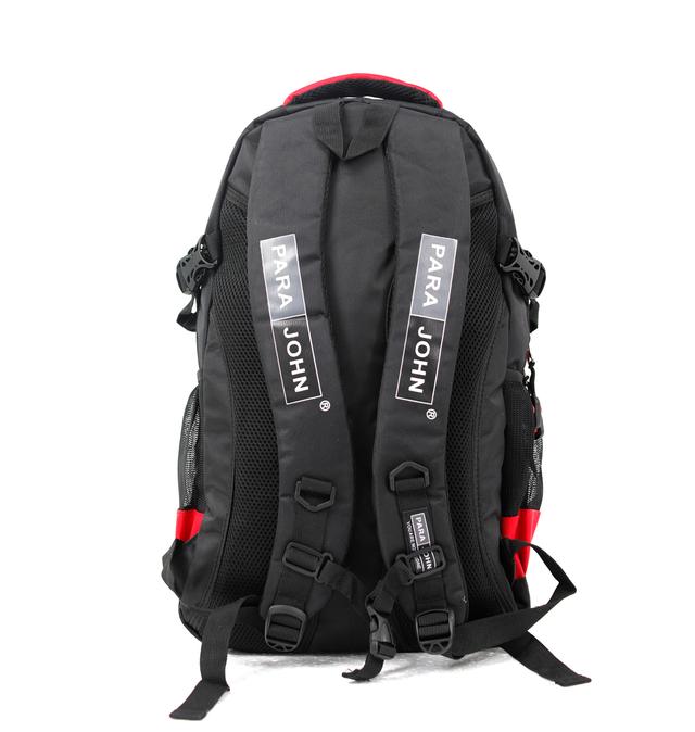 شنطة ظهر متعددة الإستخدامات قياس 16 إنش لون أحمر Backpack 16''- Unisex Adults' Backpack - Multi-functional - PARA JOHN - SW1hZ2U6NDU1MTA2