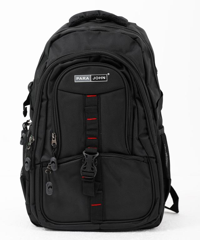 شنطة ظهر متعددة الإستخدامات مقاس 16 – أسود  PARA JOHN Backpack for School, Travel & Work - SW1hZ2U6NDUzMTkw
