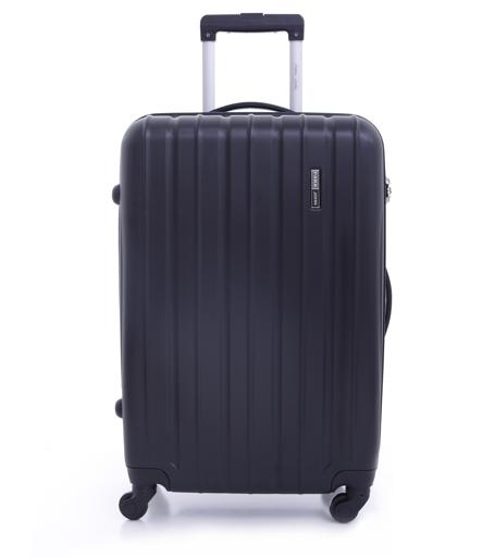 طقم حقائب سفر 3 حقائب مادة ABS بعجلات دوارة (20 ، 24 ، 28) بوصة أسود PARA JOHN - Pabloz 3 Pcs Trolley Luggage Set, Black