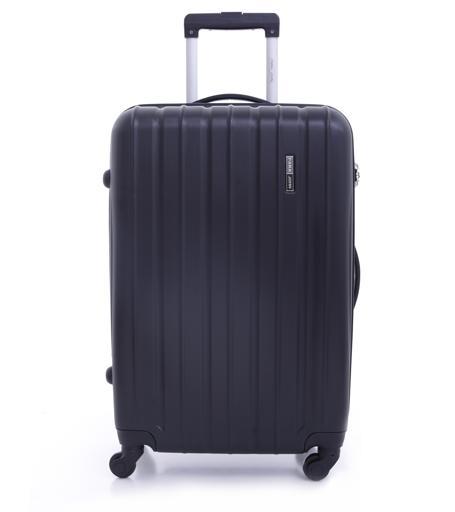 طقم حقائب سفر 3 حقائب مادة ABS بعجلات دوارة (20 ، 24 ، 28) بوصة أسود PARA JOHN - Pabloz 3 Pcs Trolley Luggage Set, Black - SW1hZ2U6NDM3MDgx