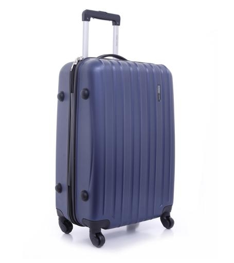 طقم حقائب سفر 3 حقائب مادة ABS بعجلات دوارة (20 ، 24 ، 28) بوصة كحلي PARA JOHN - Pabloz 3 Pcs Trolley Luggage Set, Navy