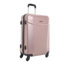 طقم حقائب سفر 3 حقائب مادة ABS بعجلات دوارة (20 ، 24 ، 28) بوصة ذهبي وردي PARA JOHN - Hardside 3 Pcs Trolley Luggage Set, Rosegold - SW1hZ2U6NDM3MjM1