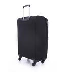 طقم حقائب سفر 3 حقائب مادة النايلون بعجلات دوارة (20 ، 24 ، 28) بوصة أسود PARA JOHN - Polyester Soft Trolley Luggage Set, Black - SW1hZ2U6NDM2ODQx