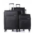 PARA JOHN Polyester Soft Trolley Luggage Set, Black - SW1hZ2U6NDM4MDQ5