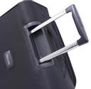 طقم حقائب سفر 3 حقائب مادة بوليستر بعجلات دوارة (20 ، 24 ، 28) بوصة أسود PARA JOHN - Polyester Soft Trolley Luggage Set, Black - SW1hZ2U6NDM4MDcy