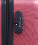 طقم حقائب سفر 3 حقائب مادة ABS بعجلات دوارة (20 ، 24 ، 28) بوصة أحمر PARA JOHN - Travel Luggage Suitcase Set of 3 -  Trolley Bag, Carry On Hand Cabin Luggage Bag (20 ، 24 ، 28) inch - SW1hZ2U6NDM4MDg5