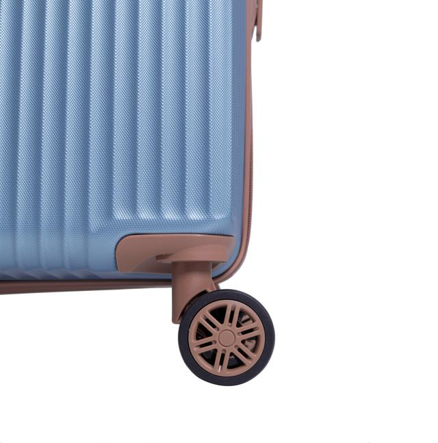 طقم حقائب سفر 3 حقائب مادة PP بعجلات دوارة (20 ، 24 ، 28) بوصة أزرق PARA JOHN - Travel Luggage Suitcase Set of 3 - Trolley Bag, Carry On Hand Cabin Luggage Bag - Lightweight (20 ، 24 ، 28) inch - SW1hZ2U6NDM3NzY4